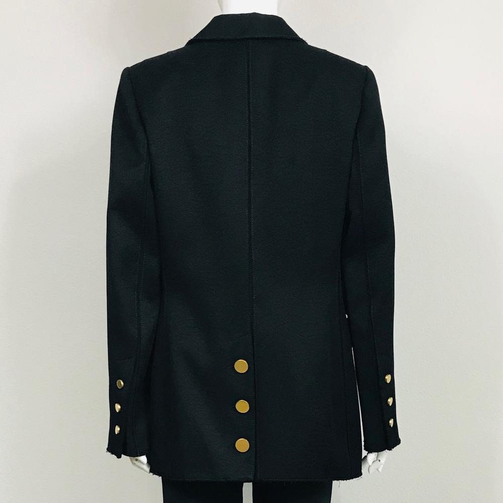 PROENZA SCHOULER asymmetric wool jacquard blazer - Picture 2 of 8